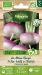 Potagères - Navet-Légume de Milan Rouge Extra Hâtif à Châssis - BIO - PACKAGING_RECTO